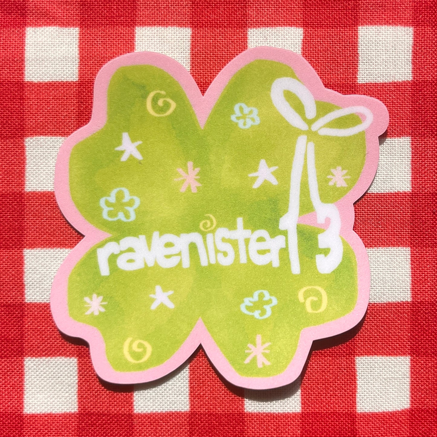 stickers: ravenister13 logo🍀