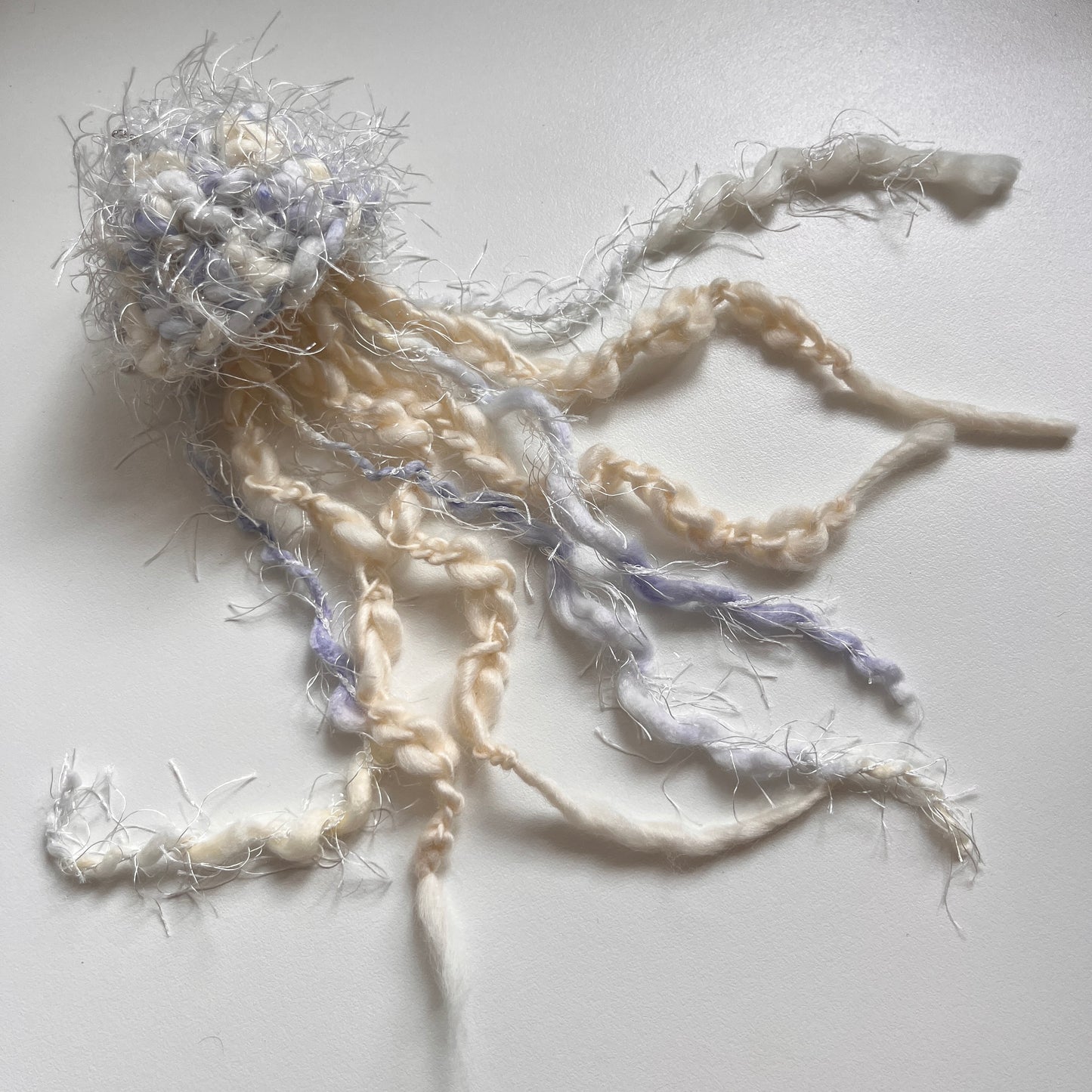 crochet simple jellyfish keychain🫧🪼