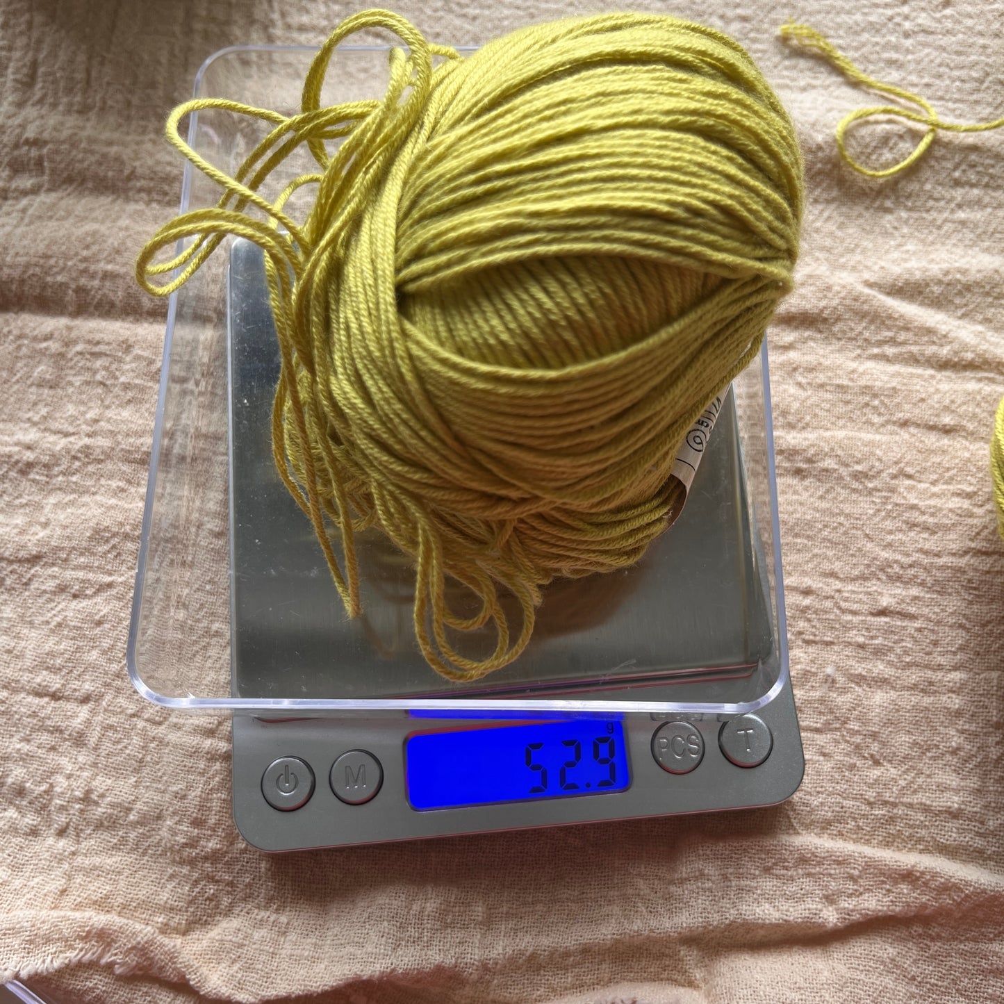 destash: lime green baby cotton bundle