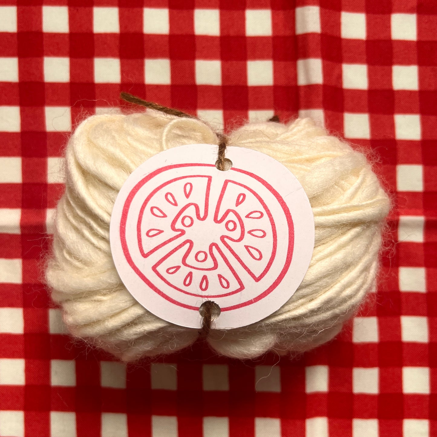 yarn #001: off-white slub wool