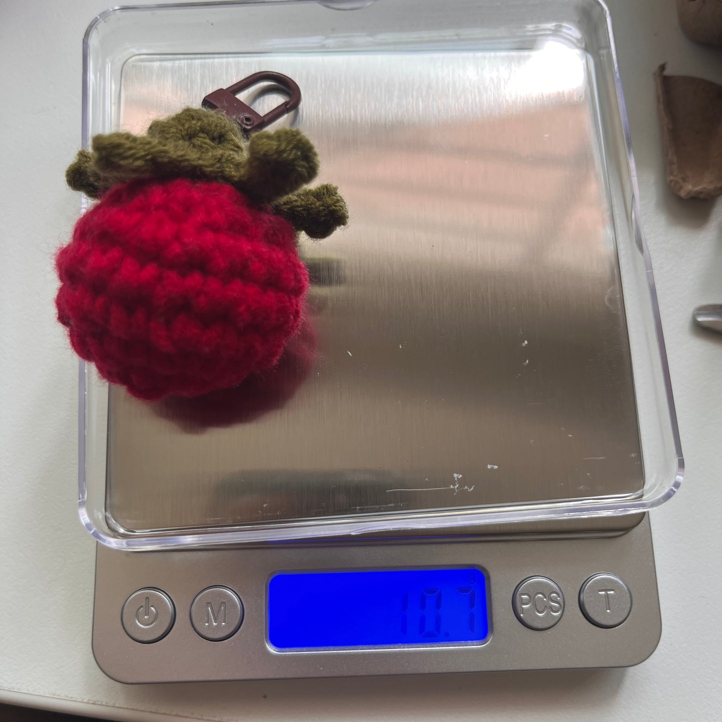 keychain: freshly picked tomatoes🍅& blueberries🫐