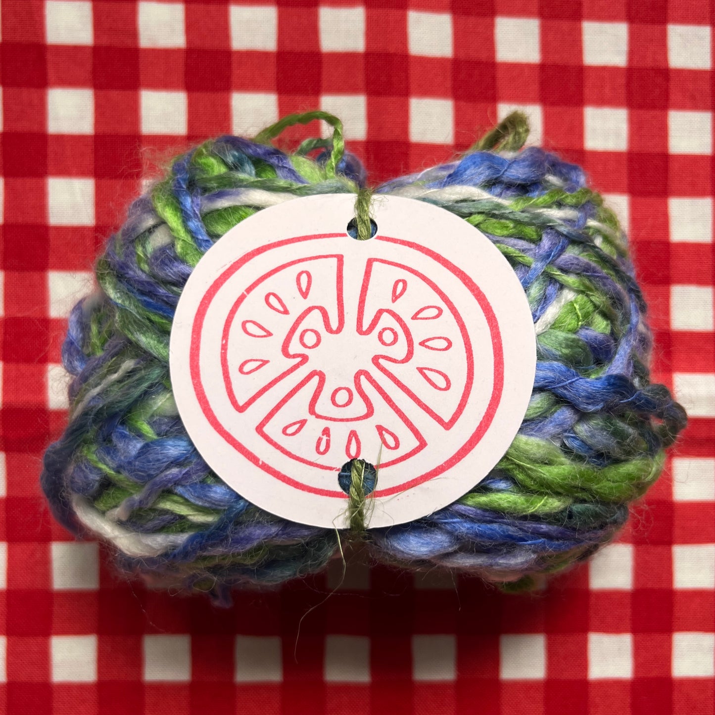 yarn #011: blue seaweed