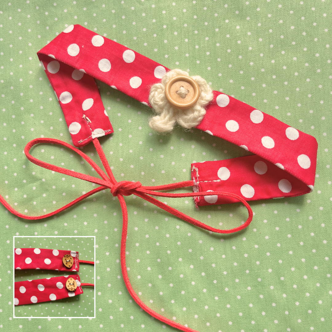 clover button choker