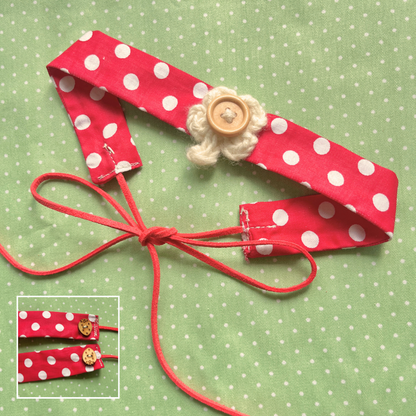 clover button choker