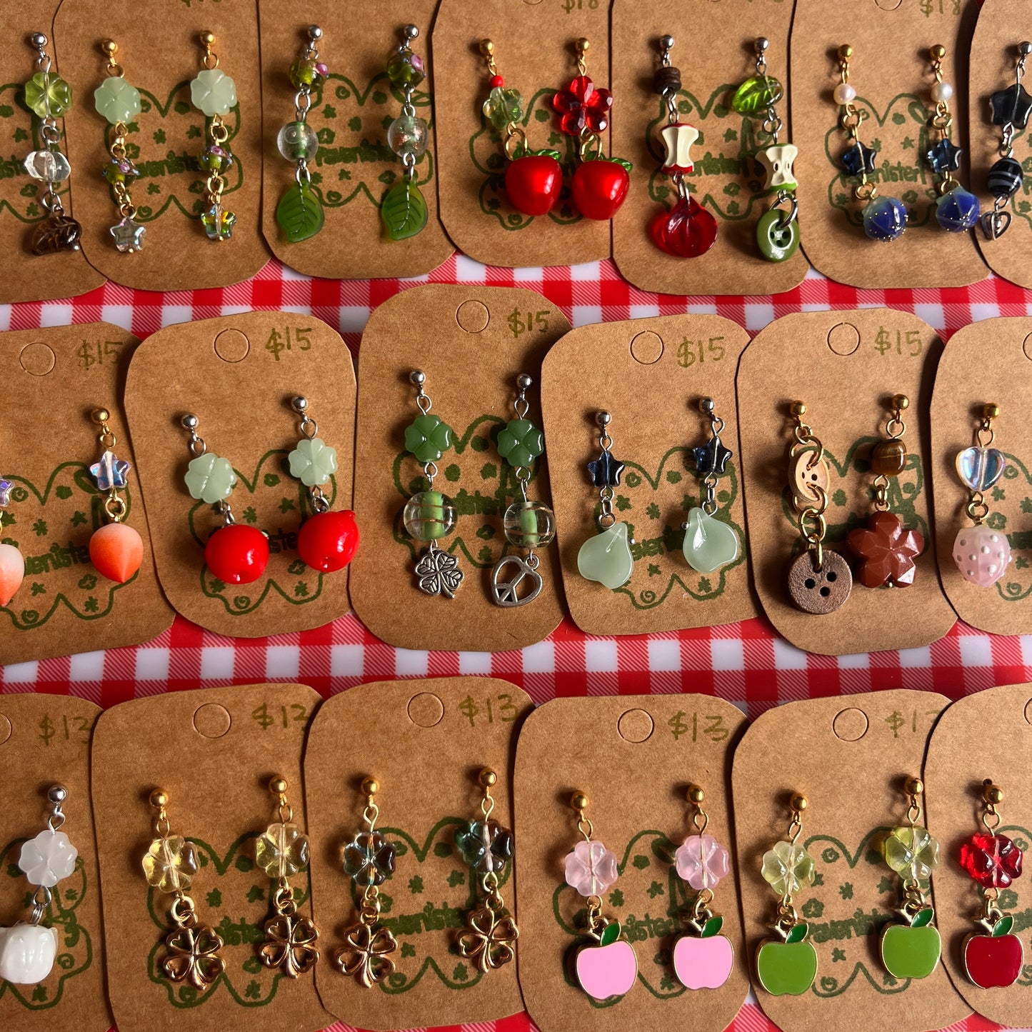 earrings: collection 2🏡🍎