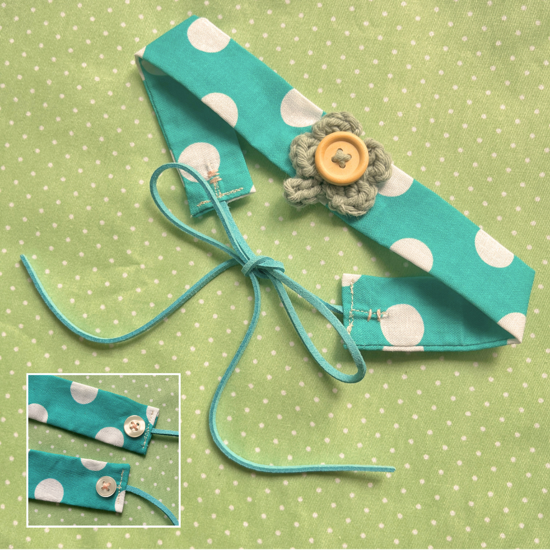 clover button choker