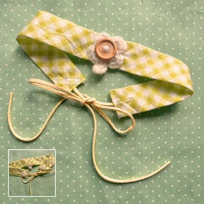 clover button choker