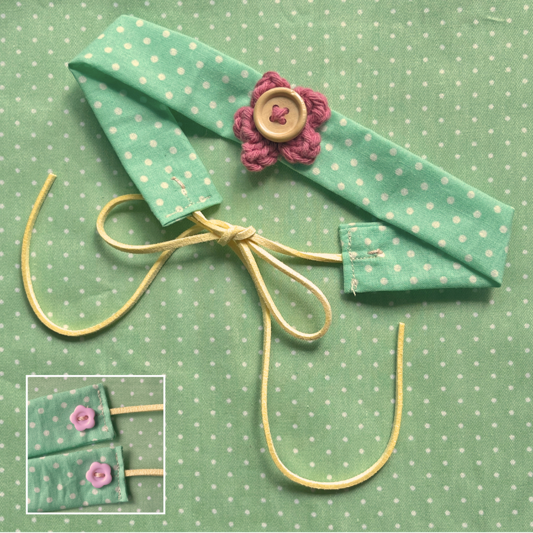 clover button choker