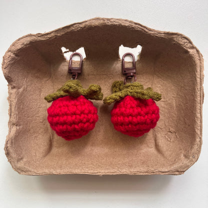 keychain: freshly picked tomatoes🍅& blueberries🫐