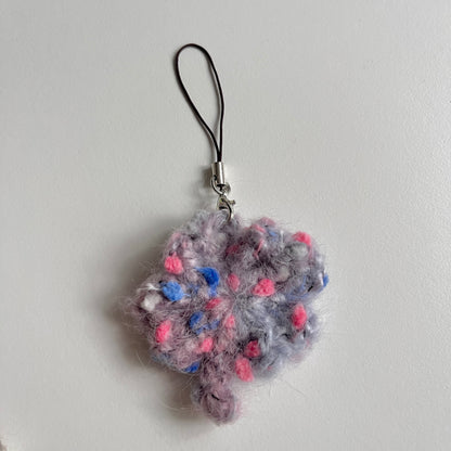 crochet phone strap: assorted clovers🍀🌸
