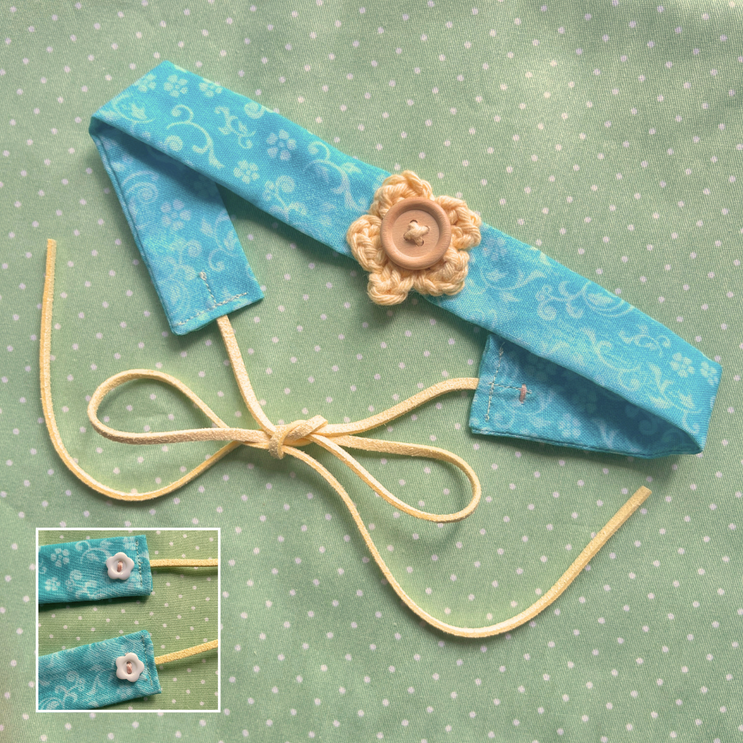clover button choker