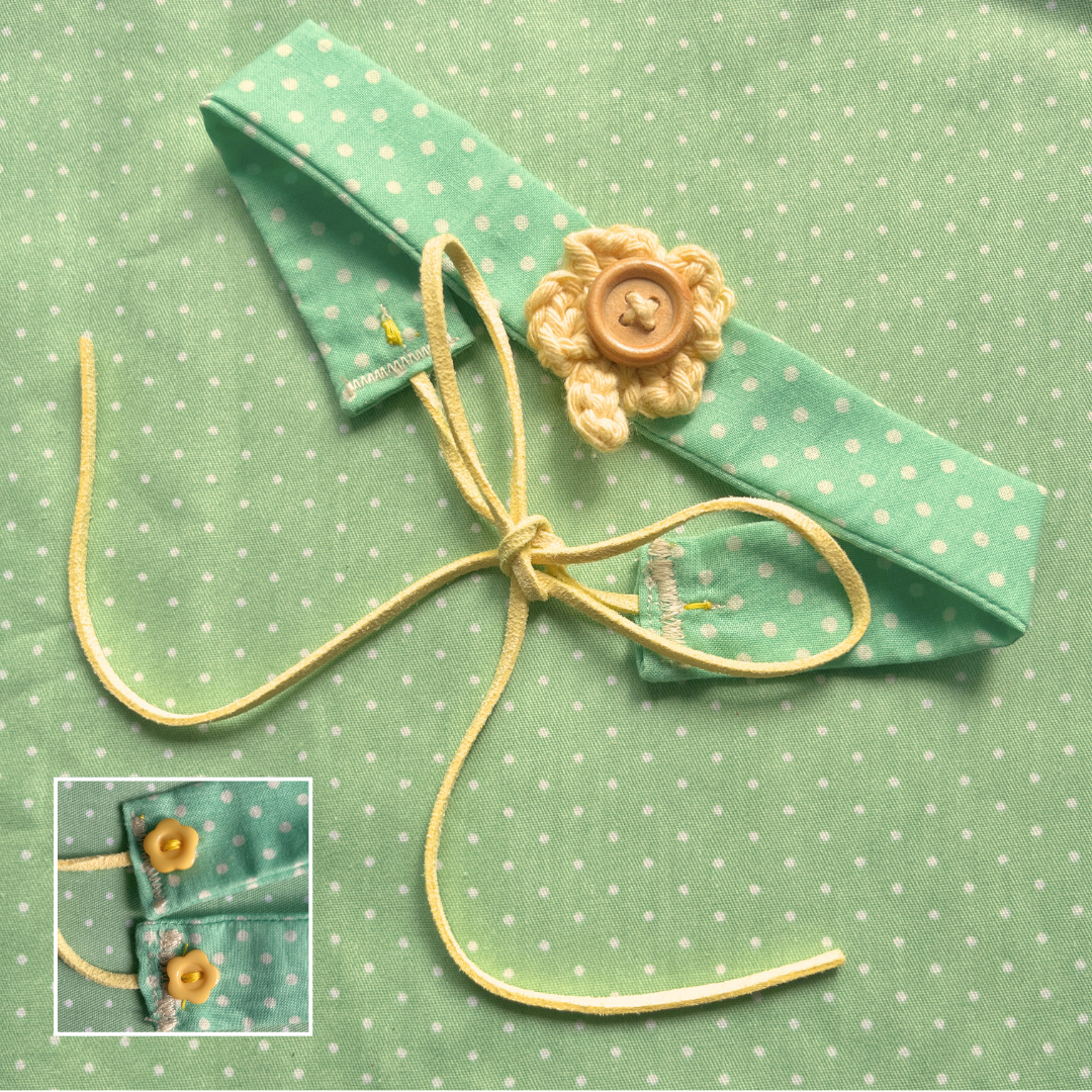clover button choker