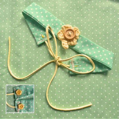 clover button choker