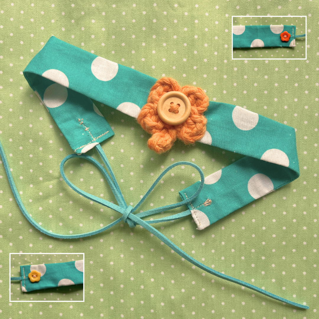 clover button choker