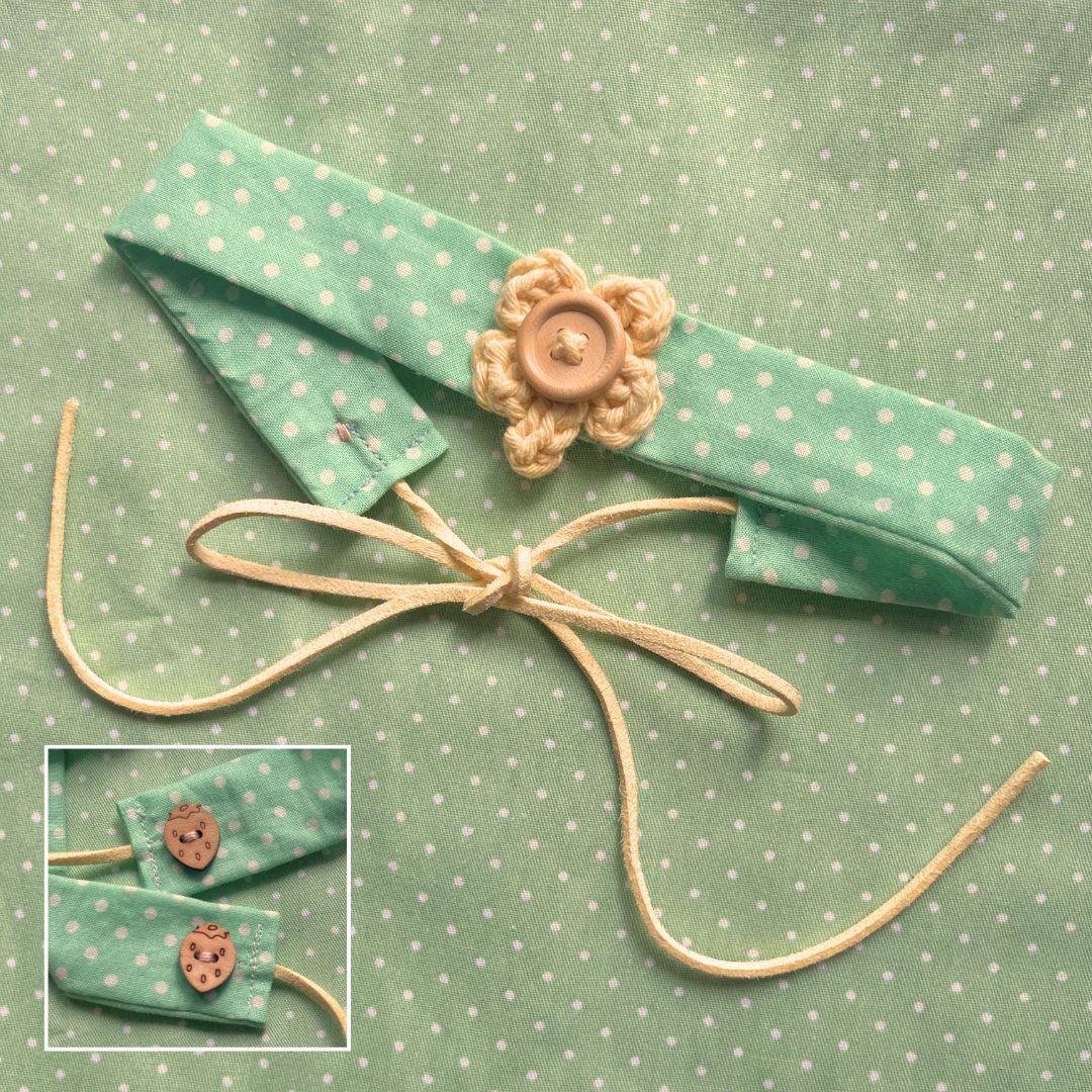 clover button choker