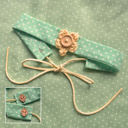 clover button choker