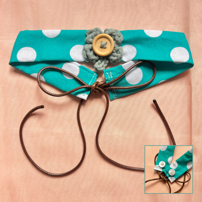 clover button choker (newer version)