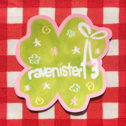 stickers: ravenister13 logo🍀