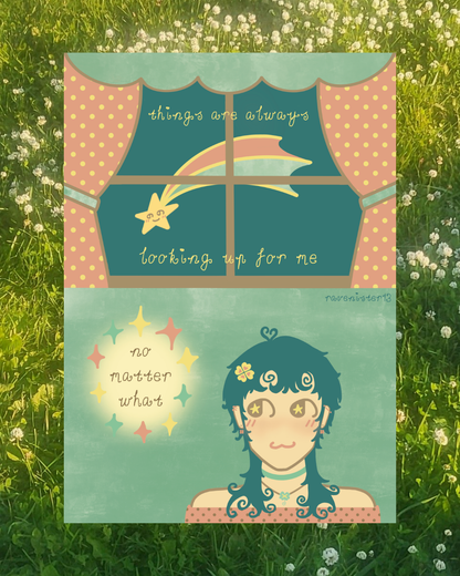 stars are aligning postcard (A5)