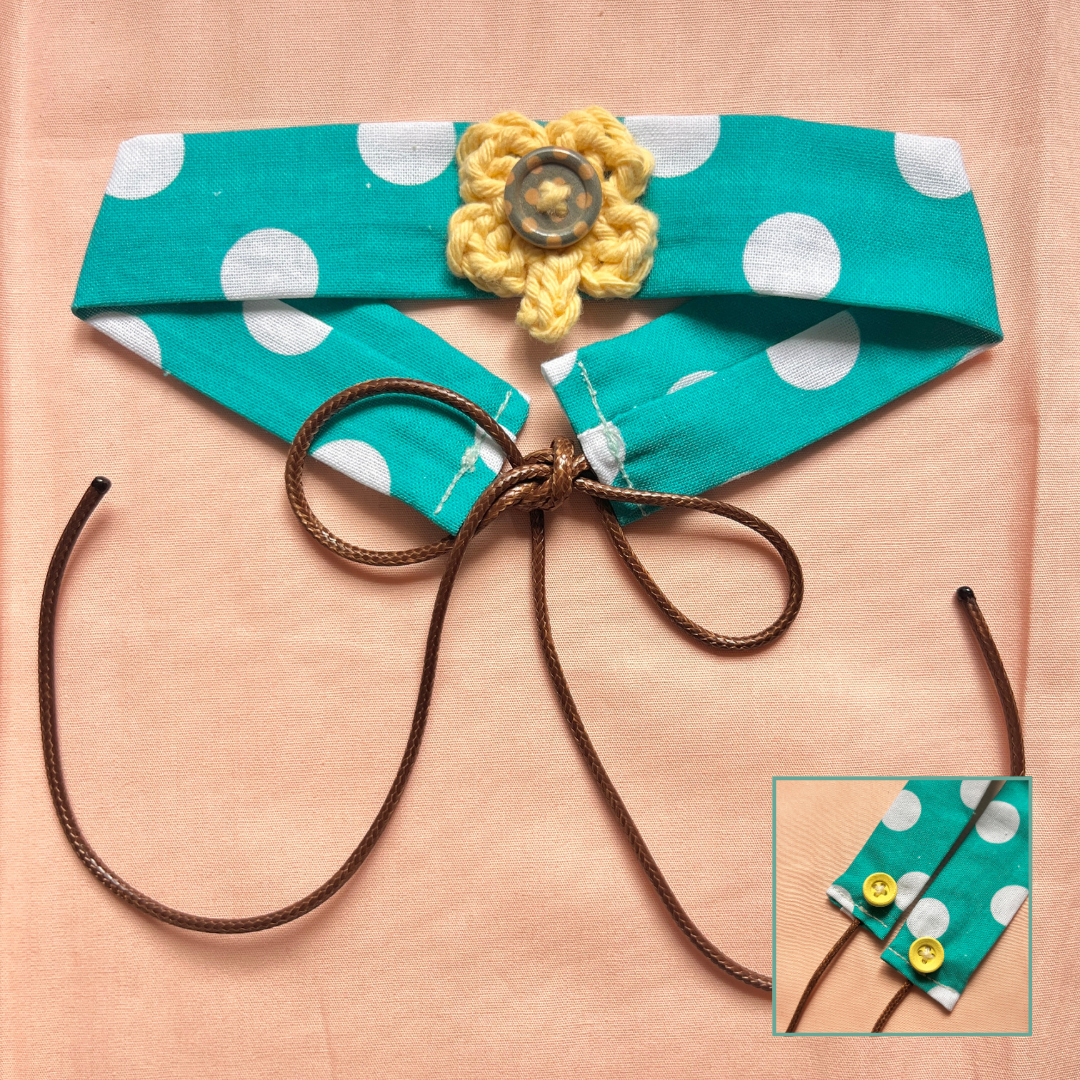 clover button choker (newer version)
