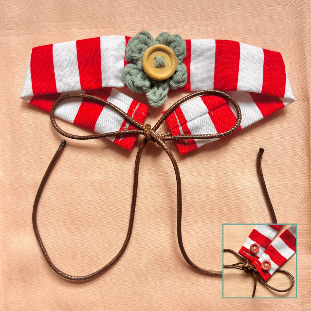 clover button choker (newer version)