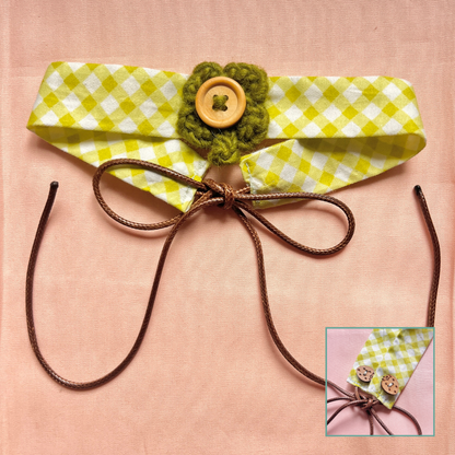 clover button choker (newer version)
