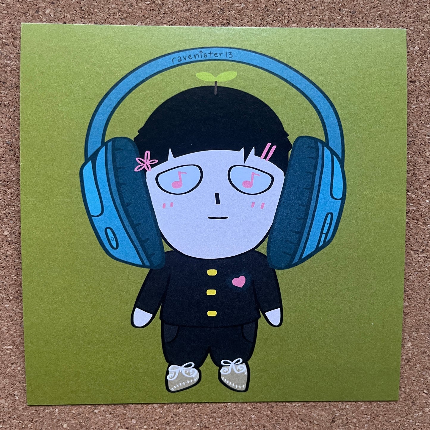 assorted prints: punpun & mob psycho