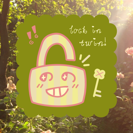 stickers: lock in