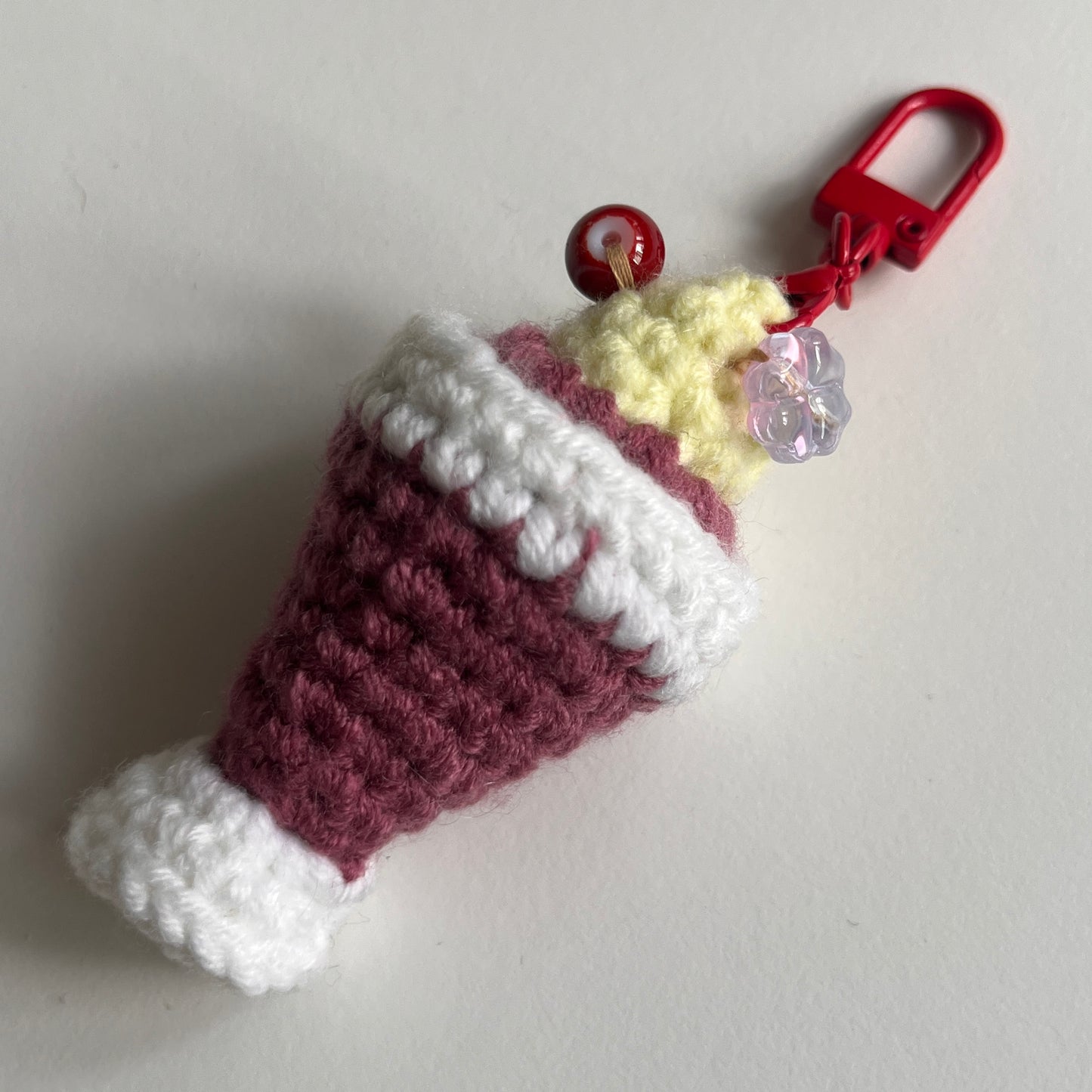 crochet keychain: melon sodas🍈🥤