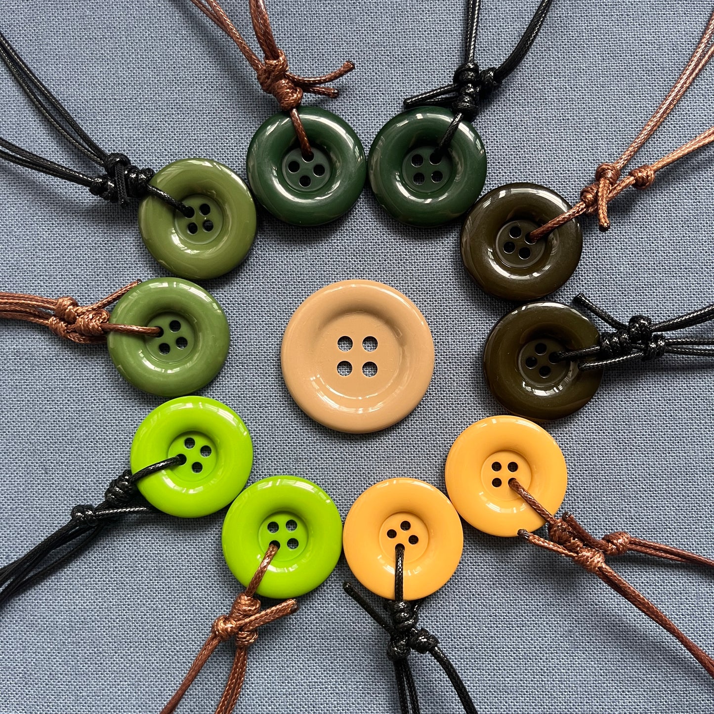 button necklaces💌 [adjustable]