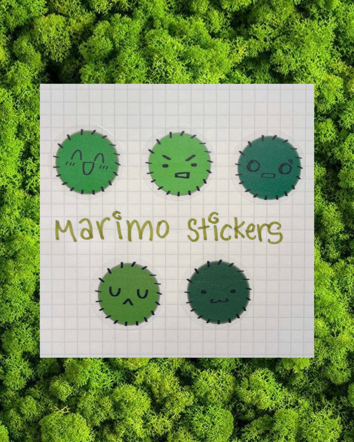marimo ball stickers🦠
