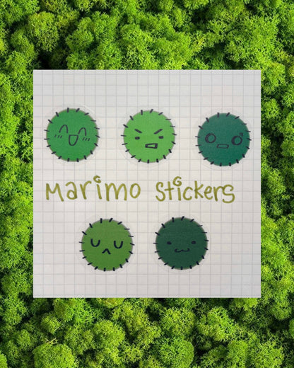 marimo ball stickers🦠
