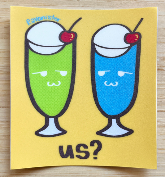 stickers: melon sodas