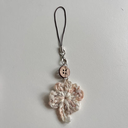 crochet phone strap: assorted clovers🍀🌸