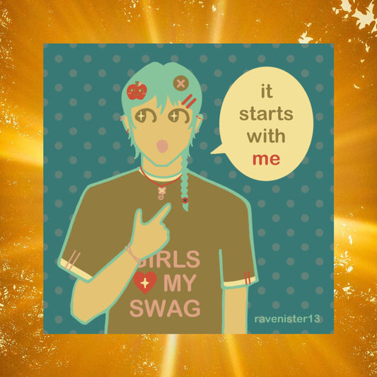 stickers: it starts with me!