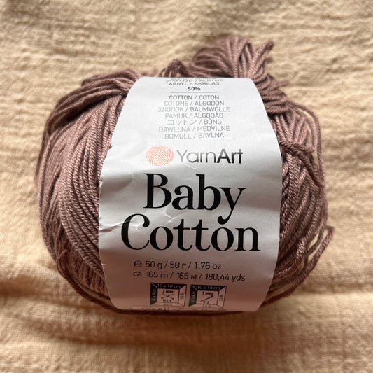 destash:beige baby cotton