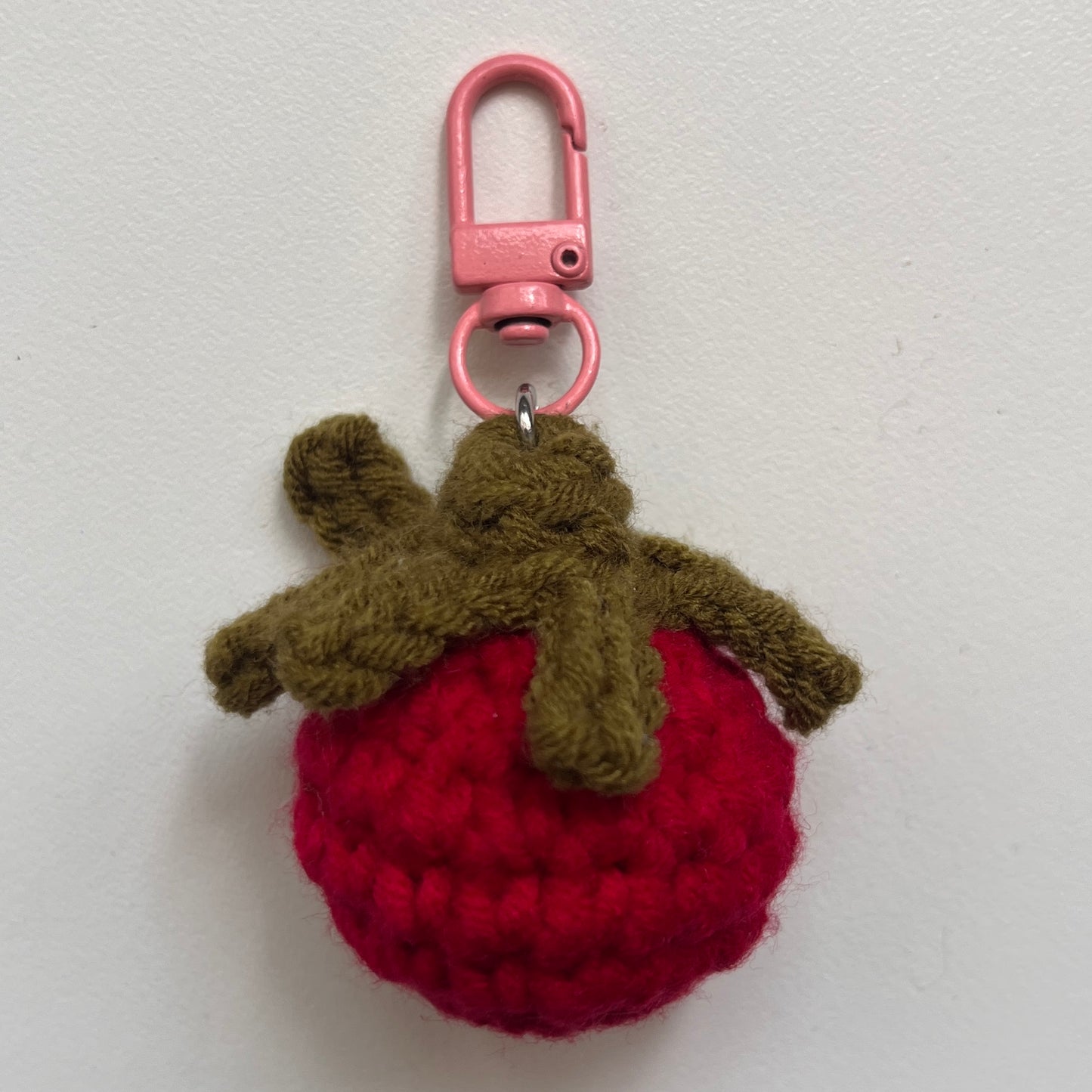 keychain: freshly picked tomatoes🍅& blueberries🫐