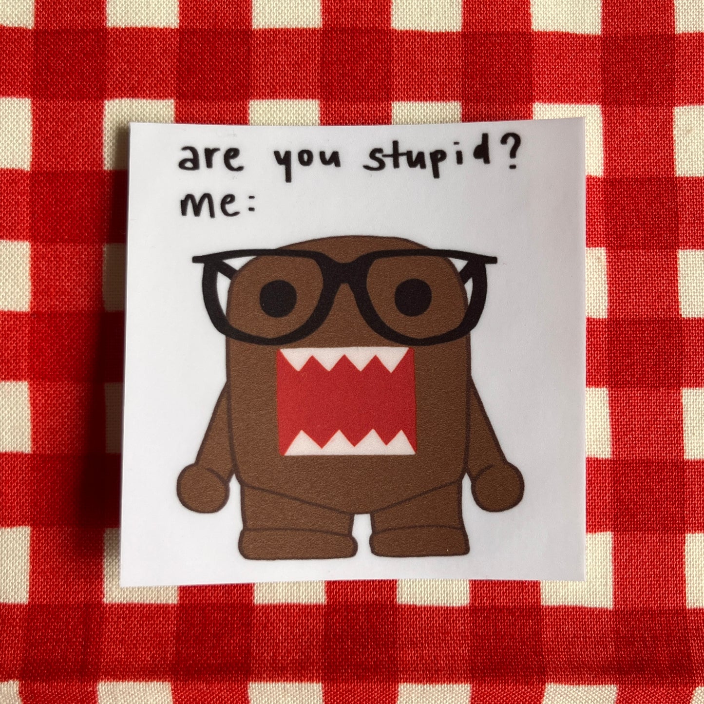 stickers: domo-kun
