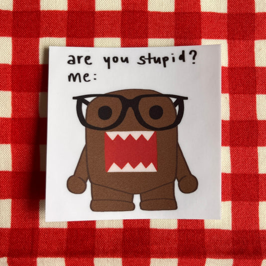 stickers: domo-kun