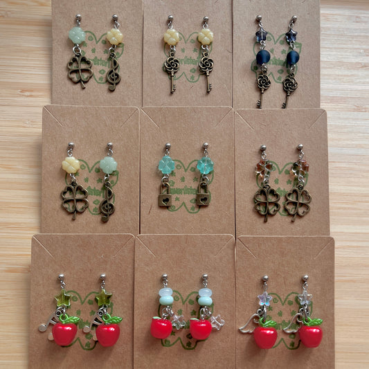 earrings: collection 9🎶 🍎