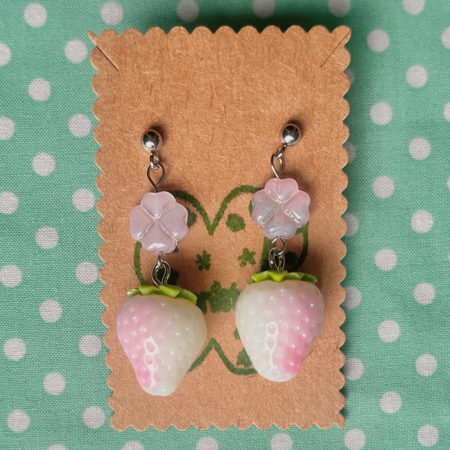 earrings: collection 12🍓 🐞🍎