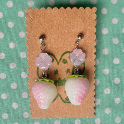 earrings: collection 12🍓 🐞🍎