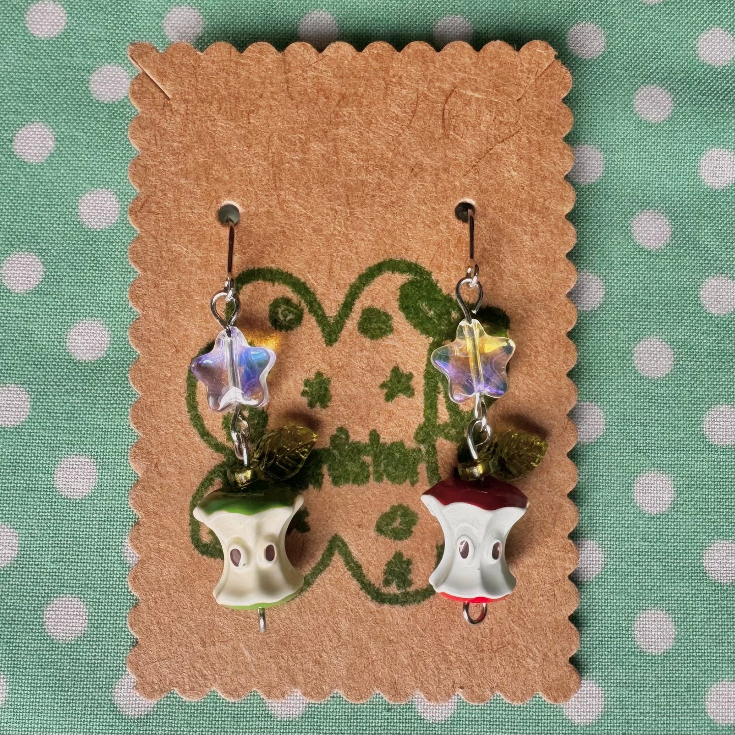 earrings: collection 12🍓 🐞🍎