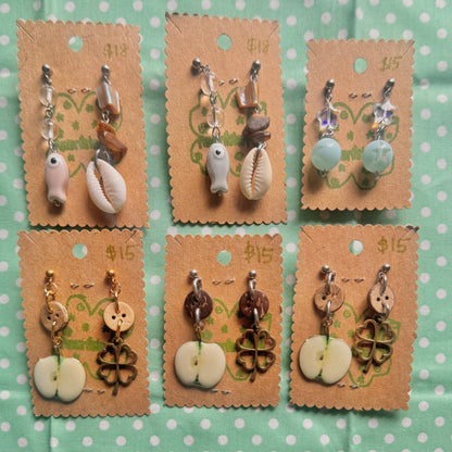 earrings: collection 13🍏🐟