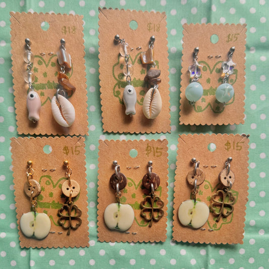 earrings: collection 13🍏🐟