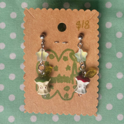 earrings: collection 12🍓 🐞🍎