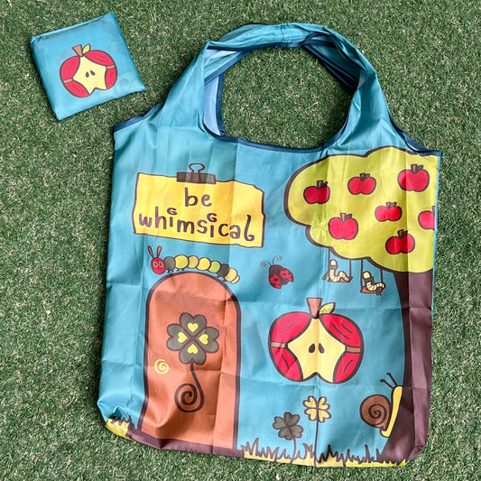 apple home recycled bag 🍎🎶🐌