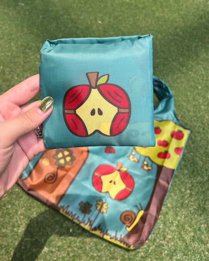 apple home recycled bag 🍎🎶🐌
