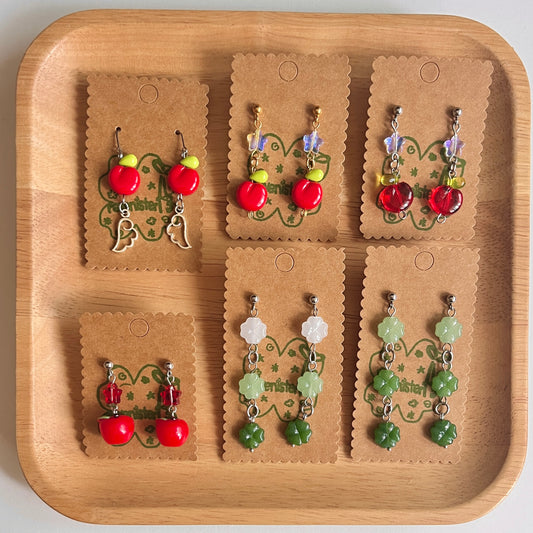 earrings: collection 7🍎🍀