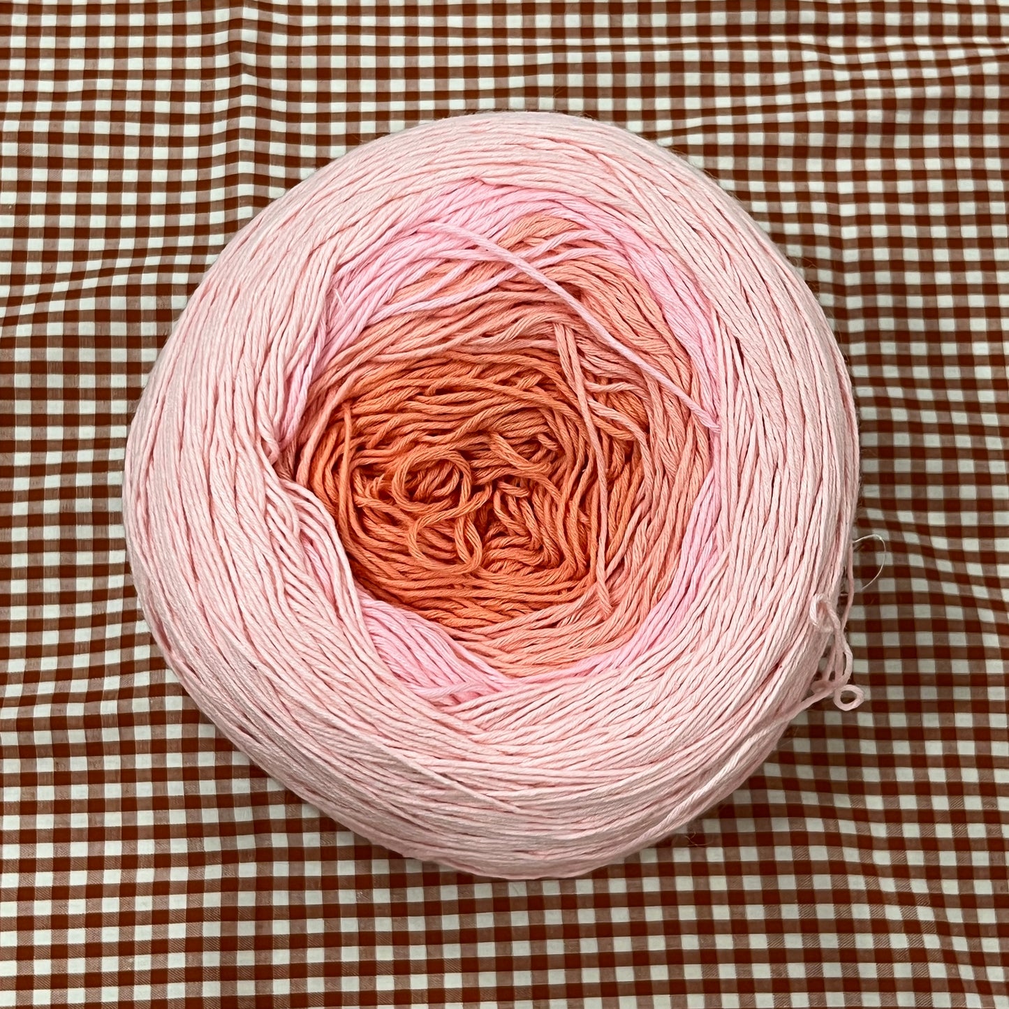 destash: yarn cakes